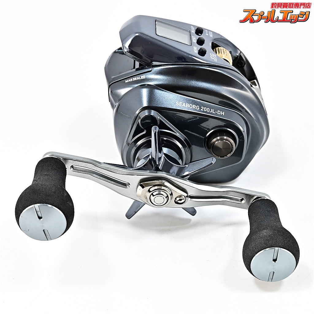【ダイワ】 22シーボーグ 200JL-DH 使用距離43km 使用103時間 DAIWA SEABORG