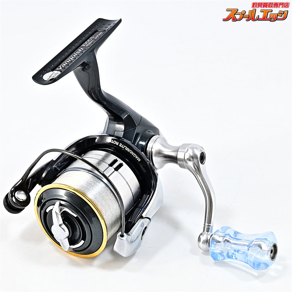 【シマノ】 12ヴァンキッシュ C2000S IOSファクトリー アクリスタノブ クリアブルー装着 SHIMANO Vanquish