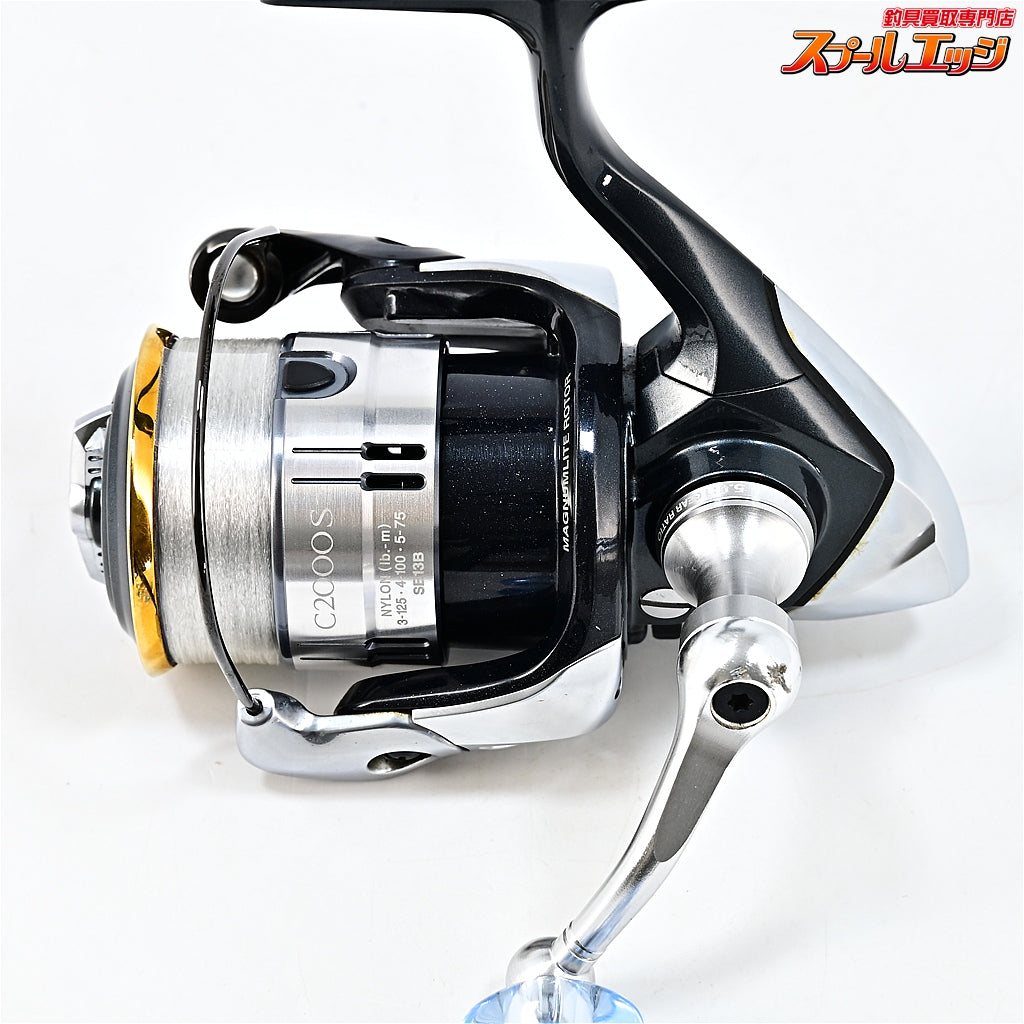 【シマノ】 12ヴァンキッシュ C2000S IOSファクトリー アクリスタノブ クリアブルー装着 SHIMANO Vanquish