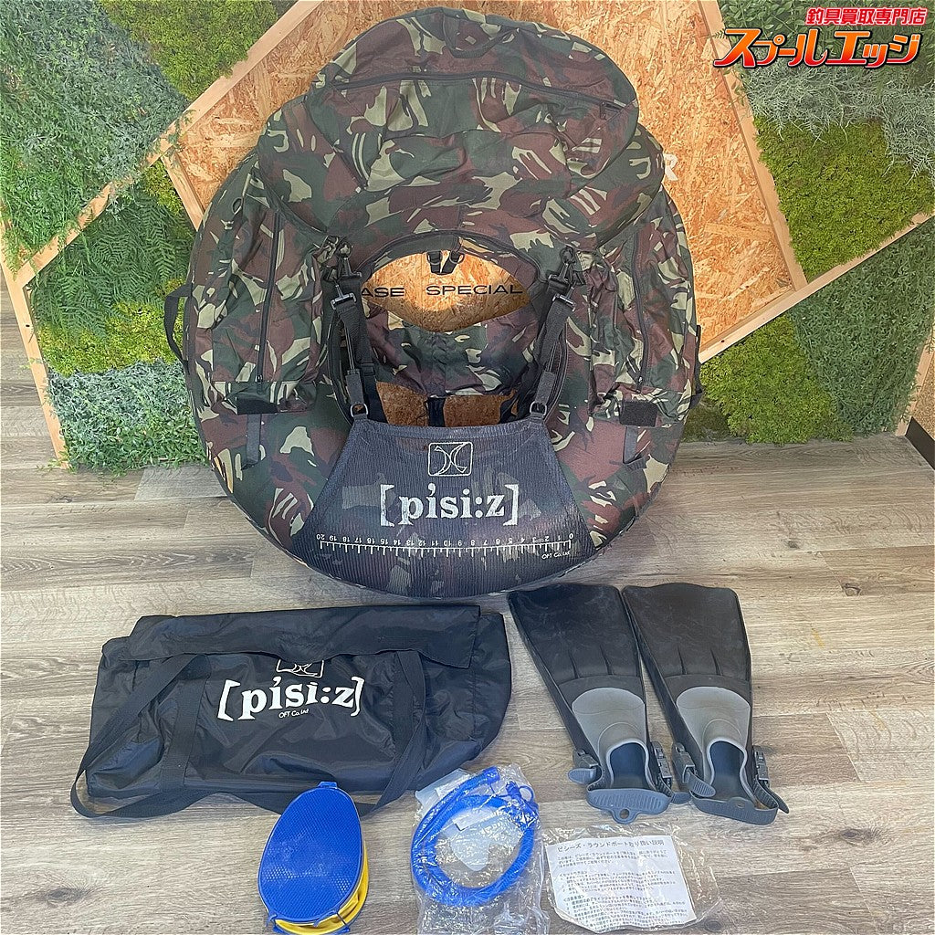 【オフト】 ピシーズ ラウンドボート フィン付 フローター OFT PISIZ ROUND BOAT K_180