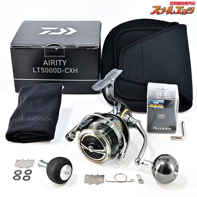 【ダイワ】 23エアリティ LT 5000D-CXH Tailande38mmカスタムハンドルノブ装着 DAIWA AIRITY
