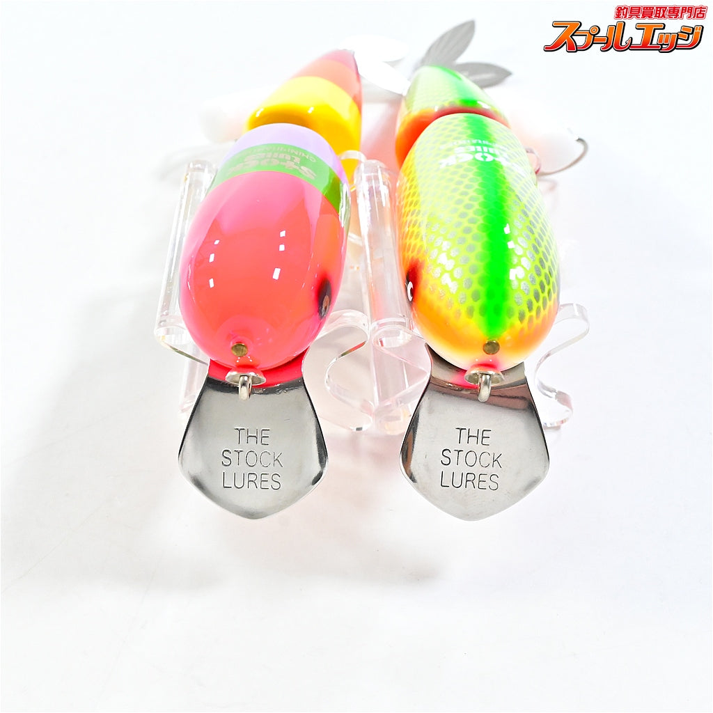 【ストックルアーズ】 チンピラボス ウッド 13cm 27g 2個セット Stock LURES CHIPIRABOSS 淡水用ルアー K_060
