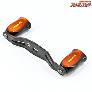 【ダイワxSLPワークス】 25RCSB カーボンライトクランクハンドル 90mm I型コルクハンドルノブ特注カラーイエローサンバースト装着 MCゼロアジャスター付 DAIWAxSLP-WORKS CARBON LIGHT CRANK HANDLE