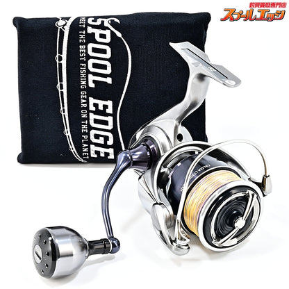 【ダイワ】 25カルディア LT 3000S-CXH ゴメクサス 30mmラウンドパワーノブ装着 DAIWA CALDIA