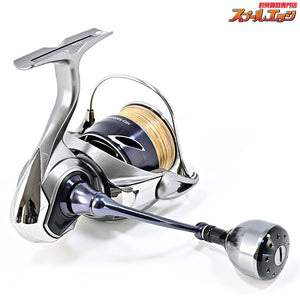 【ダイワ】 25カルディア LT 3000S-CXH ゴメクサス 30mmラウンドパワーノブ装着 DAIWA CALDIA