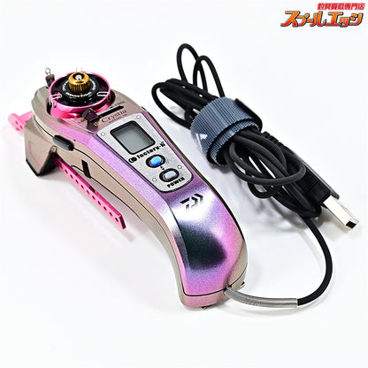 【ダイワ】 クリスティア ワカサギ AIR マットピンクムーブ 限定仕様 ふんばるレッグプレートロング&アルミスプールAIR&ファクトリ−b クリスティアワカサギAIR用ステッカー装着 DAIWA CRYSTIA WAKASAGI