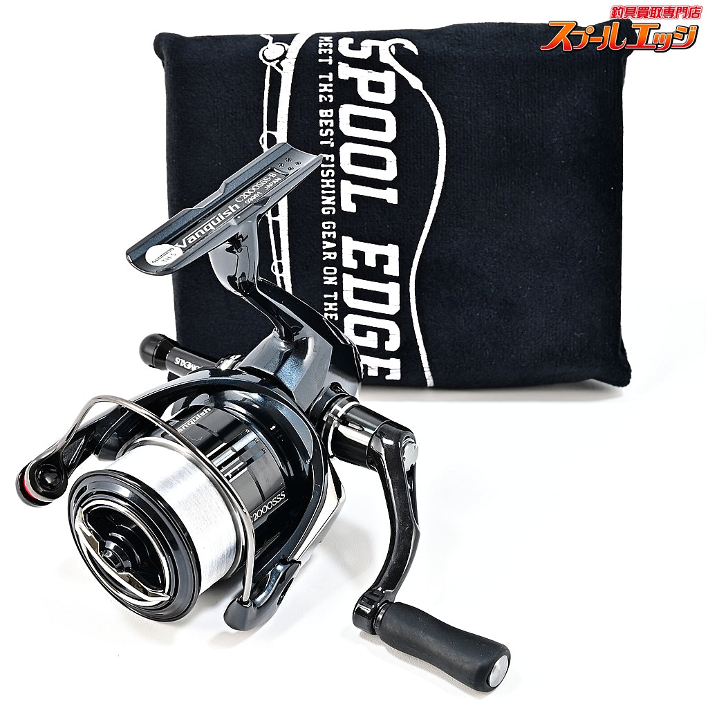 【シマノ】 19ヴァンキッシュ C2000SSS IOSファクトリー インパクトラインローラーレッド&ゴメクサス36mmリールスタンド装着 SHIMANO VANQUISH