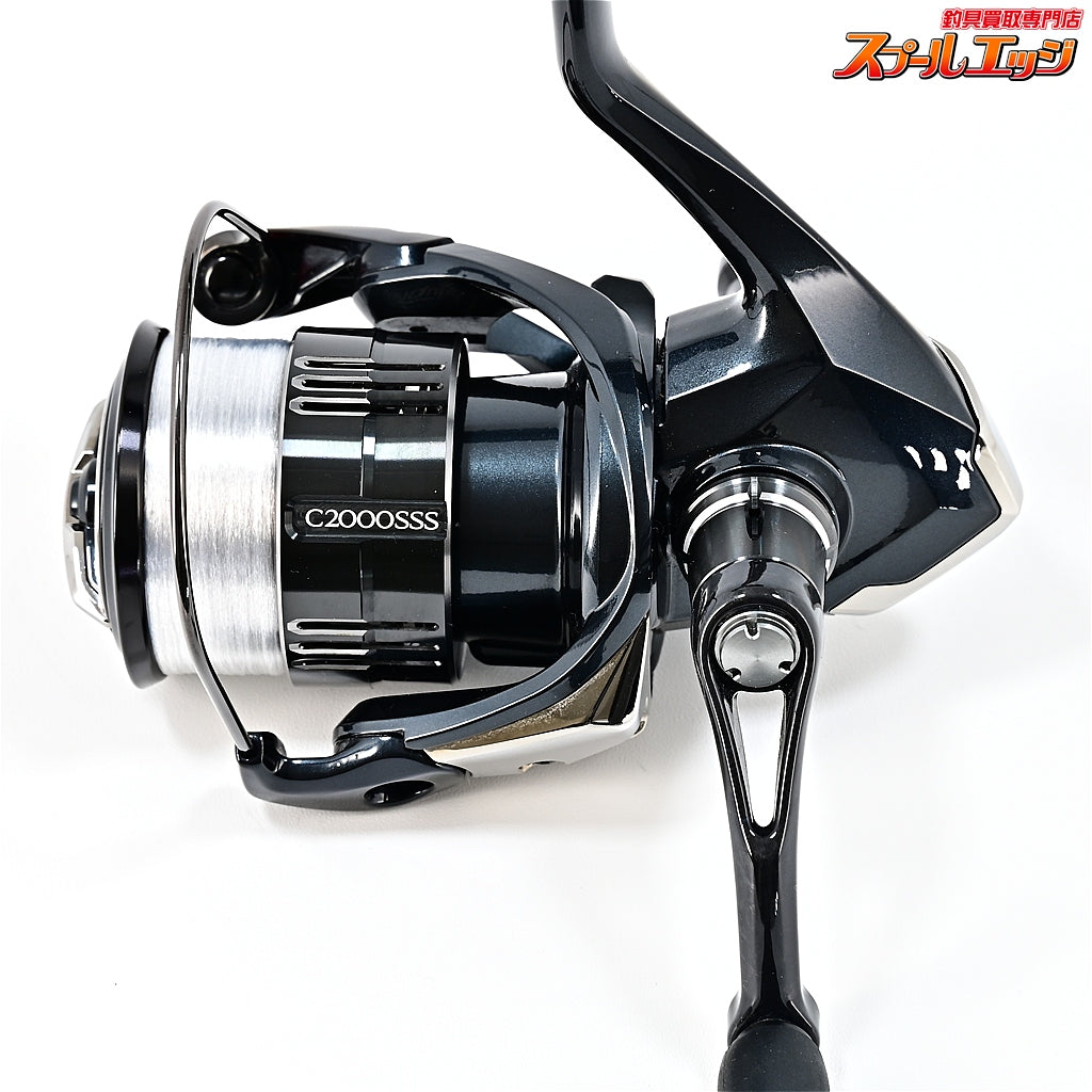 【シマノ】 19ヴァンキッシュ C2000SSS IOSファクトリー インパクトラインローラーレッド&ゴメクサス36mmリールスタンド装着 SHIMANO VANQUISH