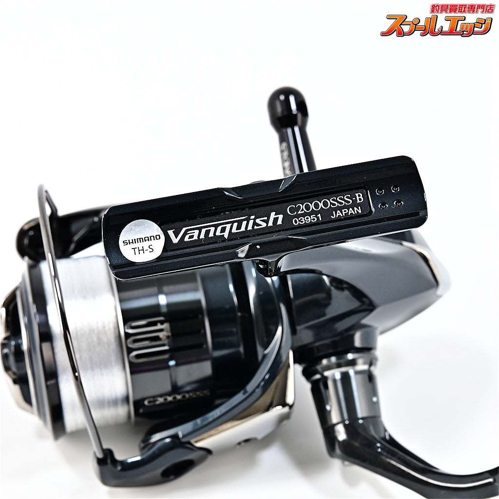 【シマノ】 19ヴァンキッシュ C2000SSS IOSファクトリー インパクトラインローラーレッド&ゴメクサス36mmリールスタンド装着 SHIMANO VANQUISH