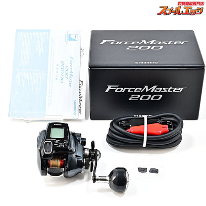 【シマノ】 21フォースマスター 200 使用距離34.2km 使用181.5時間 SHIMANO FORCE MASTER