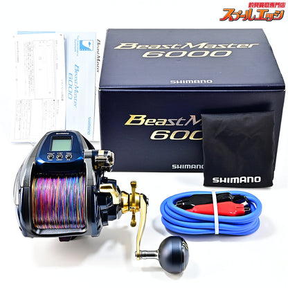 【シマノ】 19ビーストマスター 6000 使用距離7.7km 使用38時間 SHIMANO BEAST-MASTER