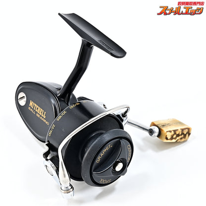 【ガルシア】 ミッチェル 308A スタッグハンドルノブ装着 スタッグハンドルノブ&純正ハンドルノブ&替スプール付 garcia MITCHELL