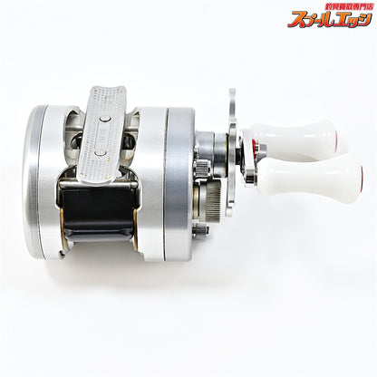 【アブガルシア】 アンバサダー モラム SX1601C ハイスピード アベイルSトラッドハンドル80mm&POMノブホワイト装着 Abu Garcia ambassador Morrum Hi-Speed