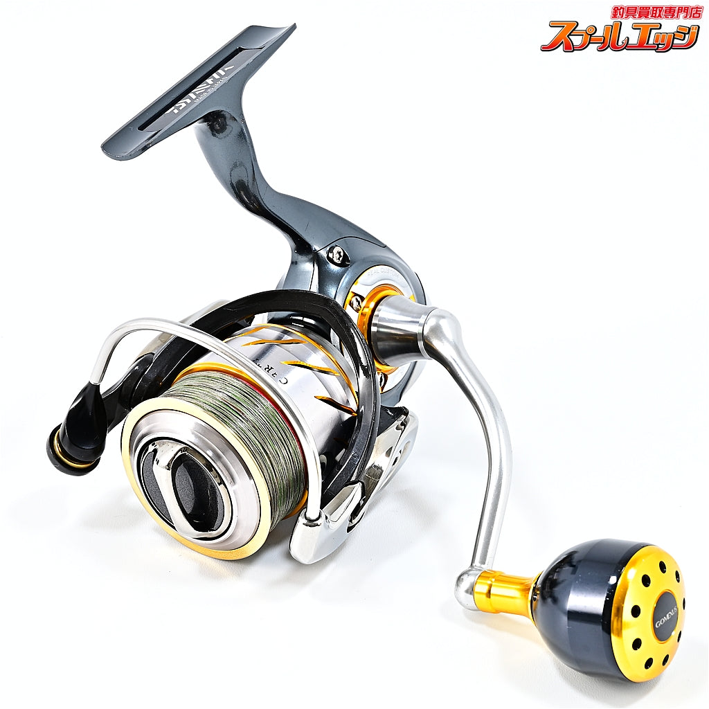 【ダイワ】 13セルテート 2004 60mmハンドル&ゴメクサス30mmカスタムハンドルノブ装着 DAIWA CERTATE