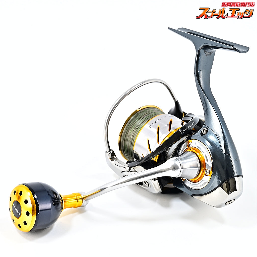 【ダイワ】 13セルテート 2004 60mmハンドル&ゴメクサス30mmカスタムハンドルノブ装着 DAIWA CERTATE