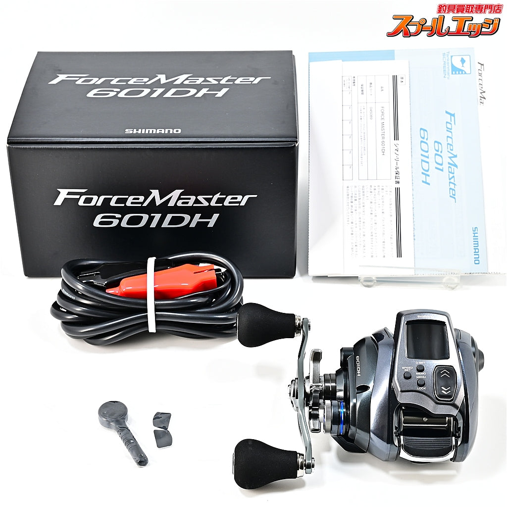 【シマノ】 24フォースマスター 601DH 使用距離0km 使用0時間 SHIMANO FORCE MASTER