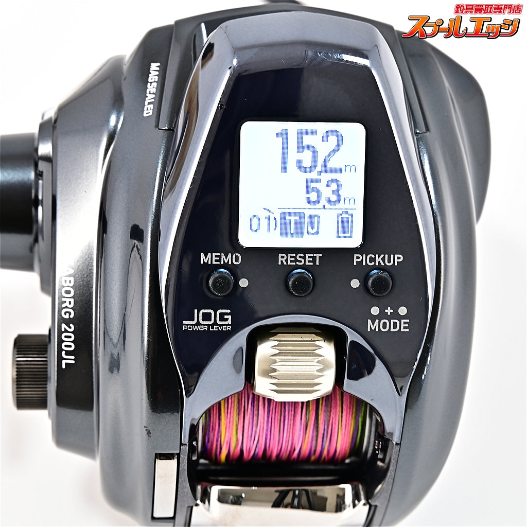 【ダイワ】 22シーボーグ 200JL 使用距離189.4km 使用339時間 DAIWA SEABORG