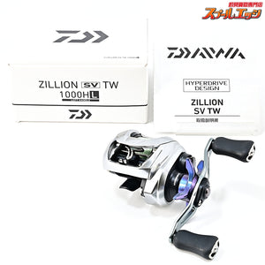 【ダイワ】 21ジリオン SV TW 1000HL SLPW SCLザイオン スタードラグムーズ装着 DAIWA ZILLION