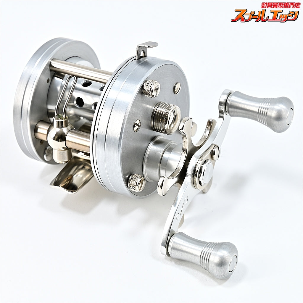 【五十鈴工業】 BC441SSS シルバーアッシュ ダブルベアリングアイドルギアセット&ライトフリクションラインガイドセット装着 ISUZU Silver Ash