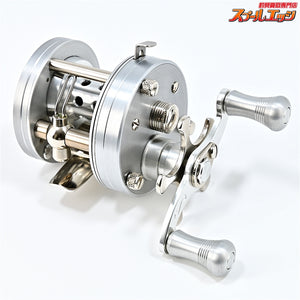 【五十鈴工業】 BC441SSS シルバーアッシュ ダブルベアリングアイドルギアセット&ライトフリクションラインガイドセット装着 ISUZU Silver Ash