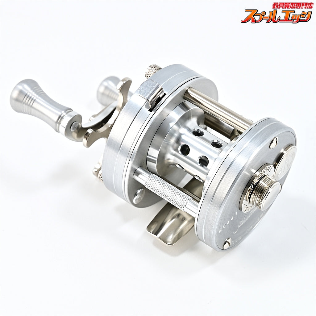 【五十鈴工業】 BC441SSS シルバーアッシュ ダブルベアリングアイドルギアセット&ライトフリクションラインガイドセット装着 ISUZU Silver Ash