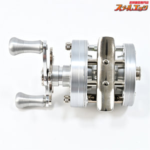 【五十鈴工業】 BC441SSS シルバーアッシュ ダブルベアリングアイドルギアセット&ライトフリクションラインガイドセット装着 ISUZU Silver Ash