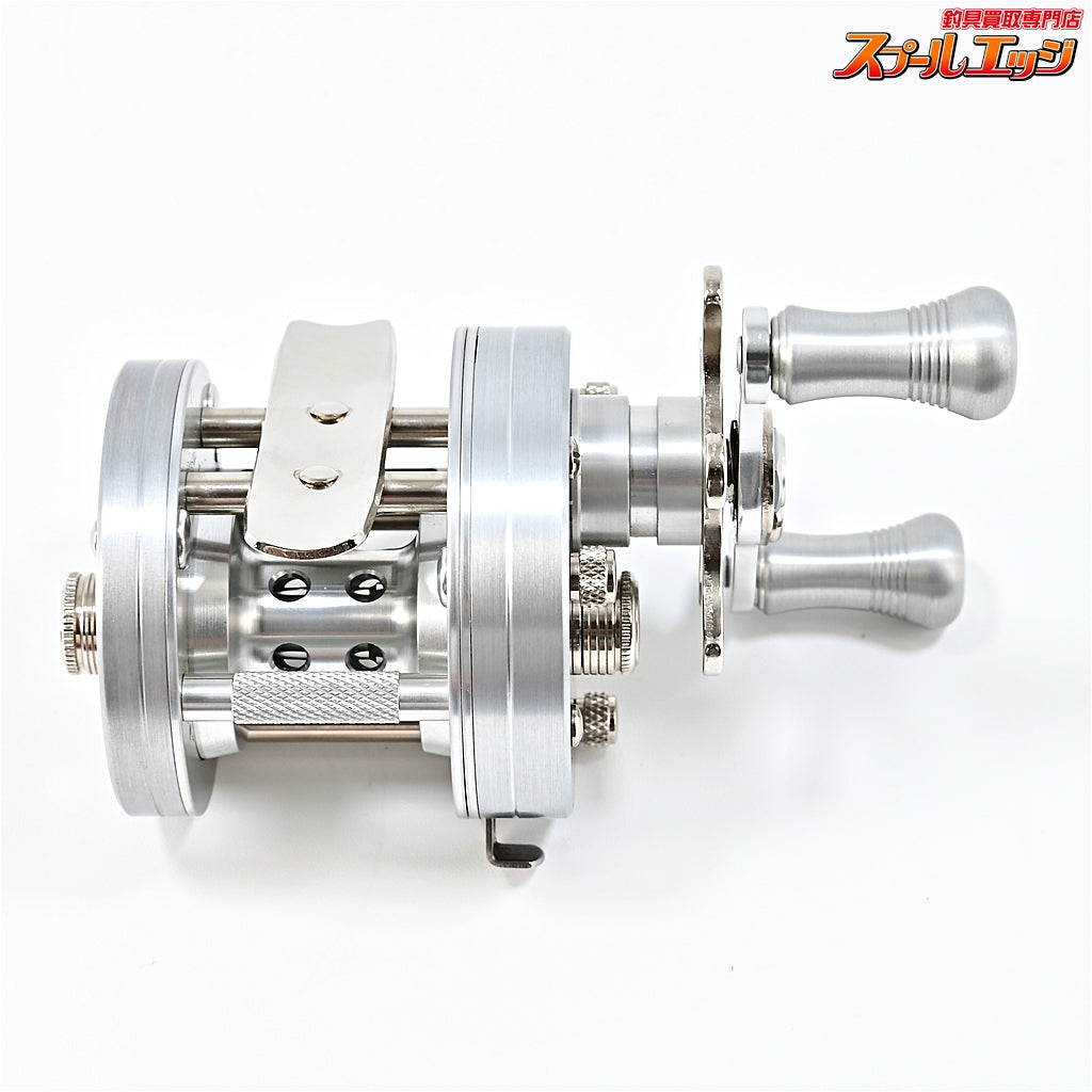 【五十鈴工業】 BC441SSS シルバーアッシュ ダブルベアリングアイドルギアセット&ライトフリクションラインガイドセット装着 ISUZU Silver Ash