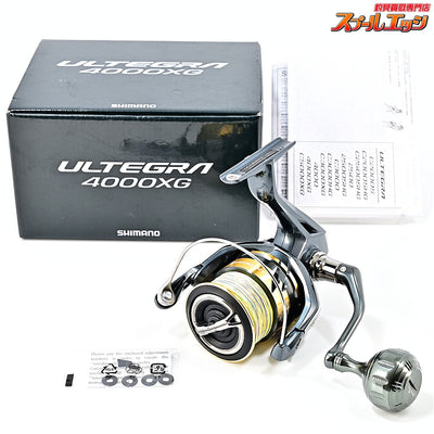 【シマノ】 25アルテグラ 4000XG ハイテン35mmハンドルノブ装着 SHIMANO ULTEGRA