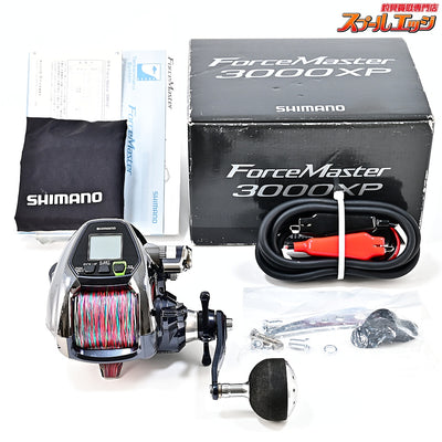 【シマノ】 17フォースマスター 3000XP 使用距離17.6km 使用107時間 SHIMANO FORCE MASTER