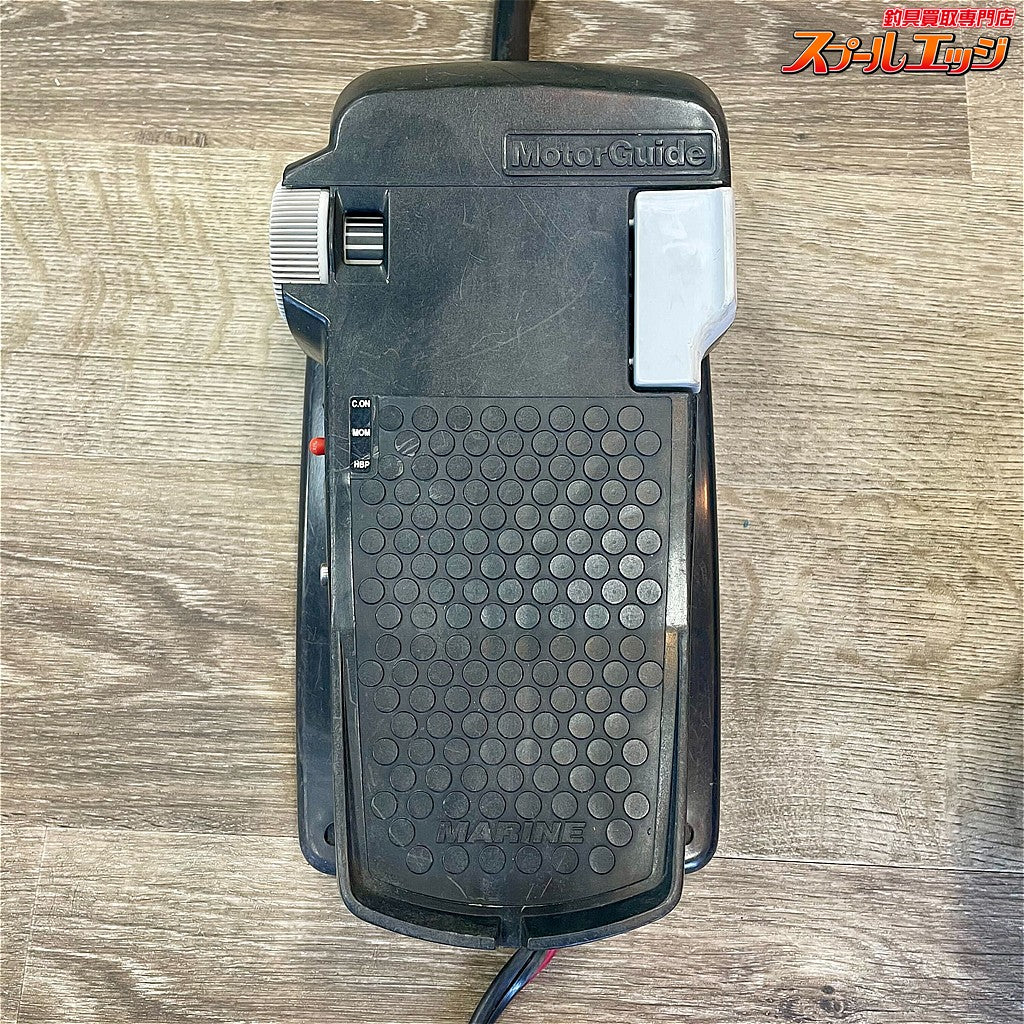 店頭受取のみ【モーターガイド】 F43V パワープラス 12V 36インチ 35mm 無段階変速フットコン サウザーショートデッキFRP製&モーターガイド07ショートマウント付 MotorGuide POWER plus K_300
