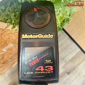 店頭受取のみ【モーターガイド】 F43V パワープラス 12V 36インチ 35mm 無段階変速フットコン サウザーショートデッキFRP製&モーターガイド07ショートマウント付 MotorGuide POWER plus K_300