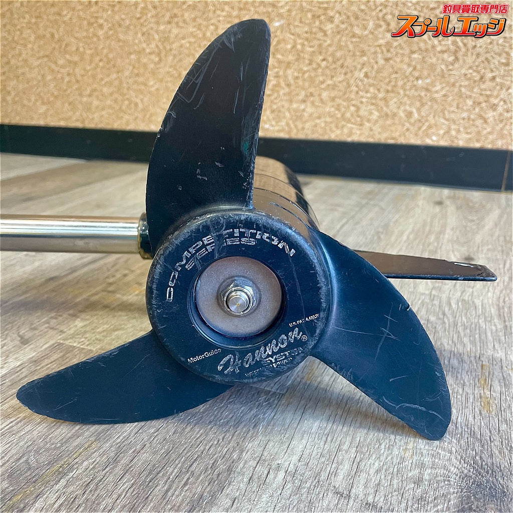 店頭受取のみ【モーターガイド】 F43V パワープラス 12V 36インチ 35mm 無段階変速フットコン サウザーショートデッキFRP製&モーターガイド07ショートマウント付 MotorGuide POWER plus K_300