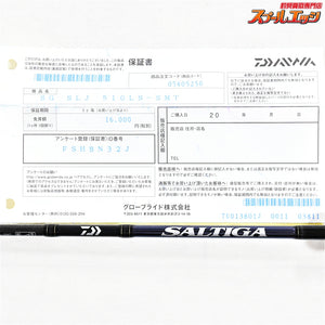 【ダイワ】 21ソルティガ 510LS-SMT スーパーライトジギング DAIWA SALTIGA イサキ ハタ K_224