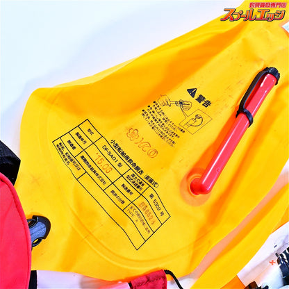 【ダイワ】 ウォッシャブル ライフジャケット DF-2005 レッド 2015年6月製造分 桜マーク有 片掛け DAIWA LIFE Jacket K_060