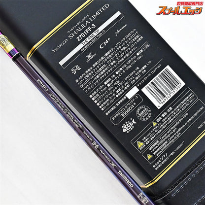 【シマノ】 23ワールドシャウラ リミテッド 2701FF-3 SHIMANO WORLD SHAULA LIMITED LTD ブラックバス シーバス キジハタ K_183