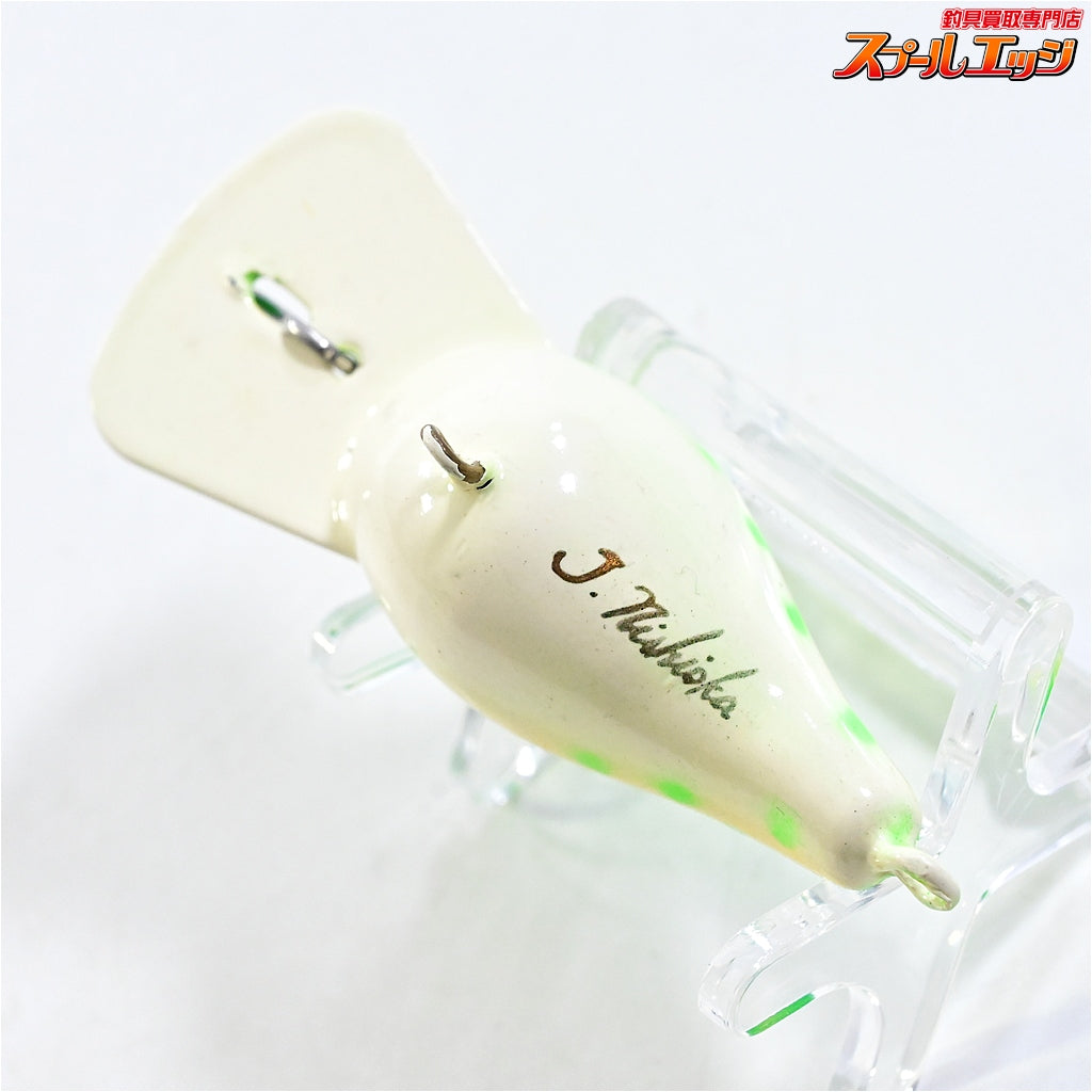 【バルサ50】 オリジナル ディープ グリーンコーチ 西岡サイン入り BALSA Deep K_060