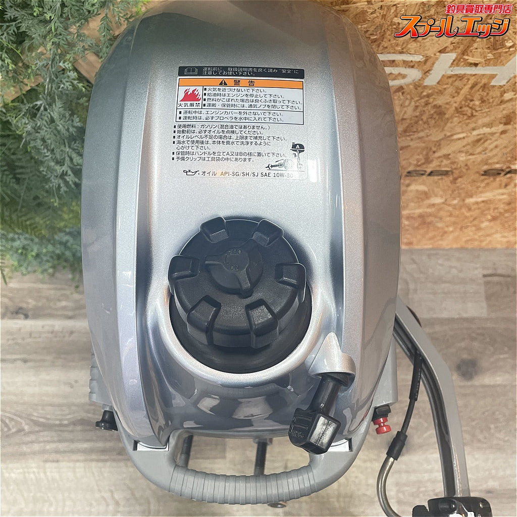 店頭受取のみ【ホンダ】 4ストローク船外機 BF2DH 2馬力 トランサムS 高年式2021年10月製造分 型式BAAC 空冷式 ゴムボート レンタルボート HONDA K_300