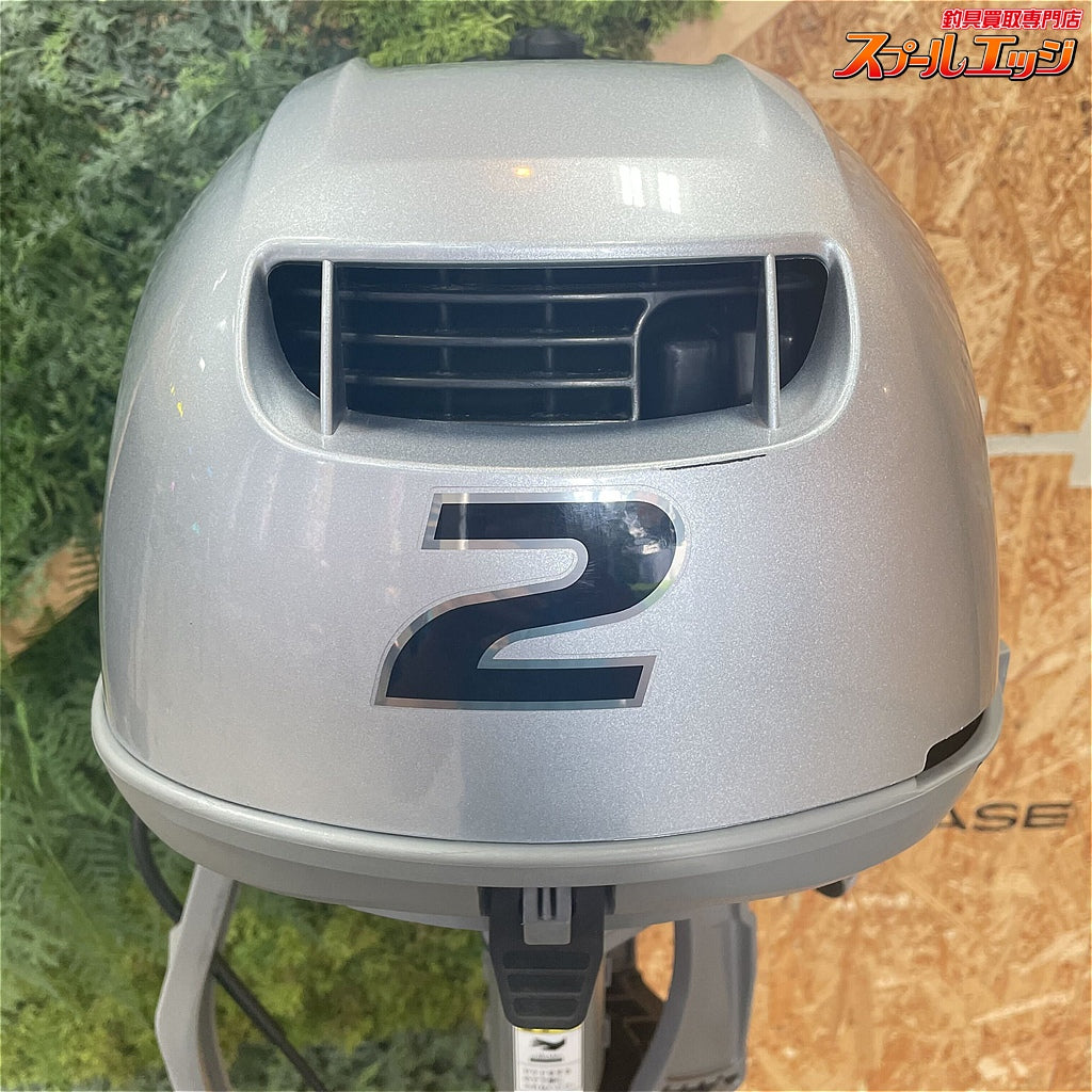 店頭受取のみ【ホンダ】 4ストローク船外機 BF2DH 2馬力 トランサムS 高年式2021年10月製造分 型式BAAC 空冷式 ゴムボート レンタルボート HONDA K_300