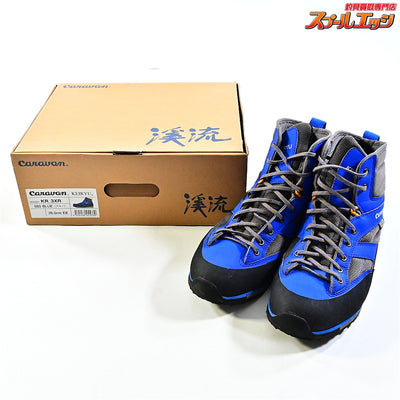 【キャラバン】 渓流 KR_3XR 660 ブルー サイズ26cm ウェーディングシューズ Caravan KEIRYU K_100