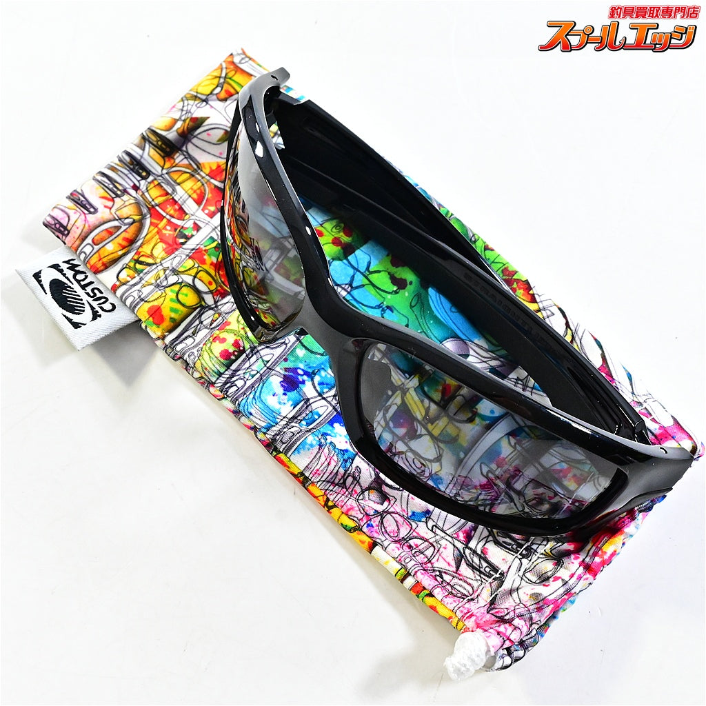 【オークリー】 ストレートリンク ポリッシュブラック/ウォームグレー OO9161-04 プリズムレンズ 偏光サングラス OAKLEY STRAIGHTLINK K_060
