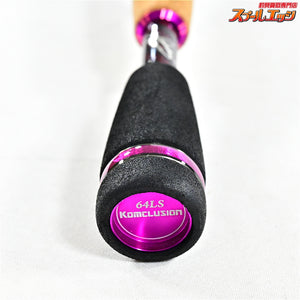 【アブルシアxエンジン】 コンクルージョン KOMS-64LS AbuGarciaxENGIN KOMCLUSION ブラックバス K_236