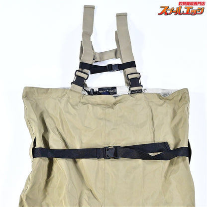 【モンベル】 ゴアテックス チェストハイウエイダー サイズ ジャパンLサイズ 保管用ダッフルバック付 mont-bell GORE-TEX K_080