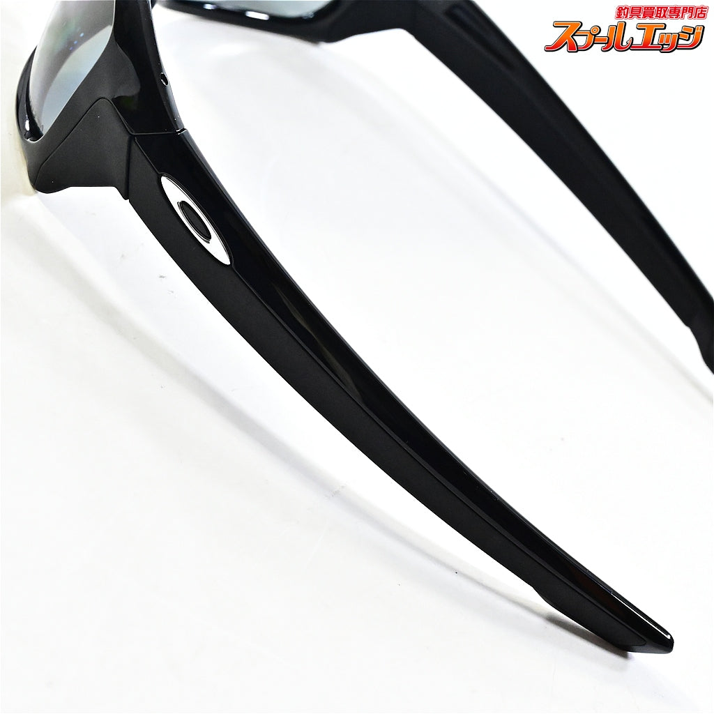 【オークリー】 ストレートリンク ポリッシュブラック/ウォームグレー OO9161-04 プリズムレンズ 偏光サングラス OAKLEY STRAIGHTLINK K_060