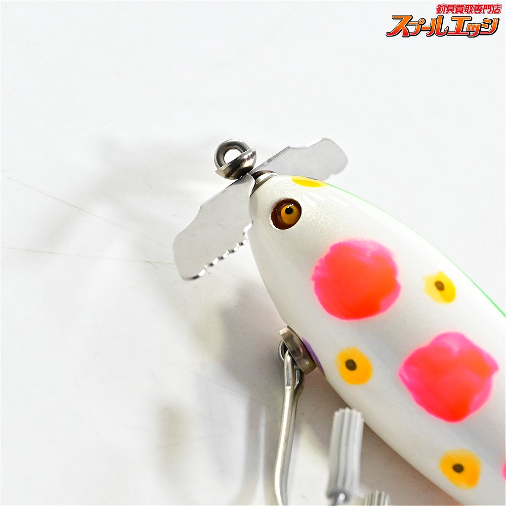 【痴虫】 小さい海馬 小海馬 75WSカスタム パレットパロットP パールベース 手書き ちむし CHIMUSHI KAIBA 淡水用ルアー K_060