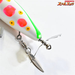 【痴虫】 小さい海馬 小海馬 75WSカスタム パレットパロットP パールベース 手書き ちむし CHIMUSHI KAIBA 淡水用ルアー K_060