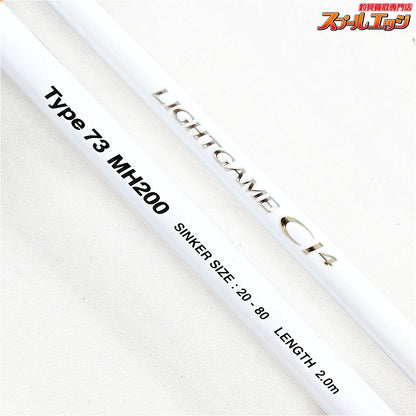 【シマノ】 11ライトゲームCI4 タイプ73 MH200 SHIMANO LIGHT GAME タチウオ マダイ アジ K_202