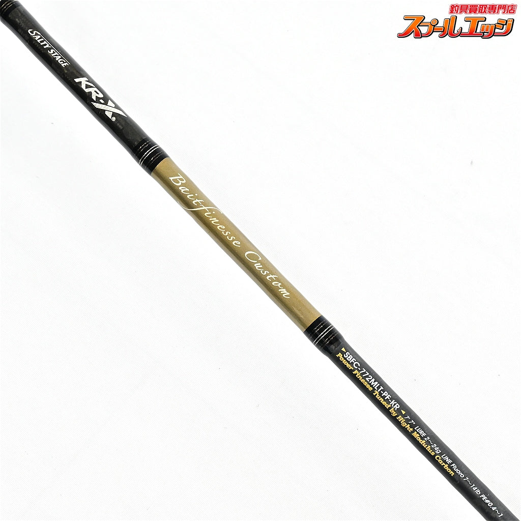 【アブガルシア】 ソルティーステージ KR-X ベイトフィネススペシャル SBFC-772MLT-PF-KR Abu Garcia Salty Stage クロダイ シーバス キジハタ K_160