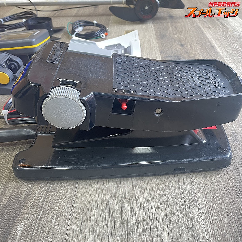 店頭受取のみ【モーターガイド】 ステルス 300 37lbs 12V シャフト長36インチ シャフト径34mm フットコンエレキ ハミンバードワイド100魚探/振動子&ペラ付 Motor guide K_300