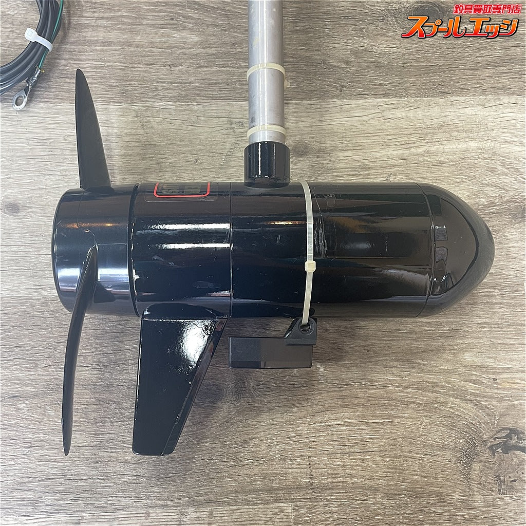 店頭受取のみ【モーターガイド】 ステルス 300 37lbs 12V シャフト長36インチ シャフト径34mm フットコンエレキ ハミンバードワイド100魚探/振動子&ペラ付 Motor guide K_300