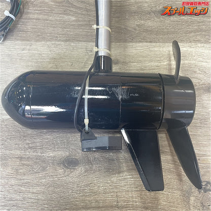 店頭受取のみ【モーターガイド】 ステルス 300 37lbs 12V シャフト長36インチ シャフト径34mm フットコンエレキ ハミンバードワイド100魚探/振動子&ペラ付 Motor guide K_300